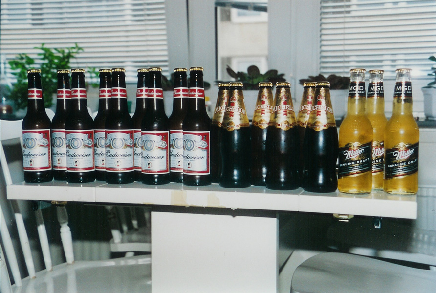 The beer. American of course.