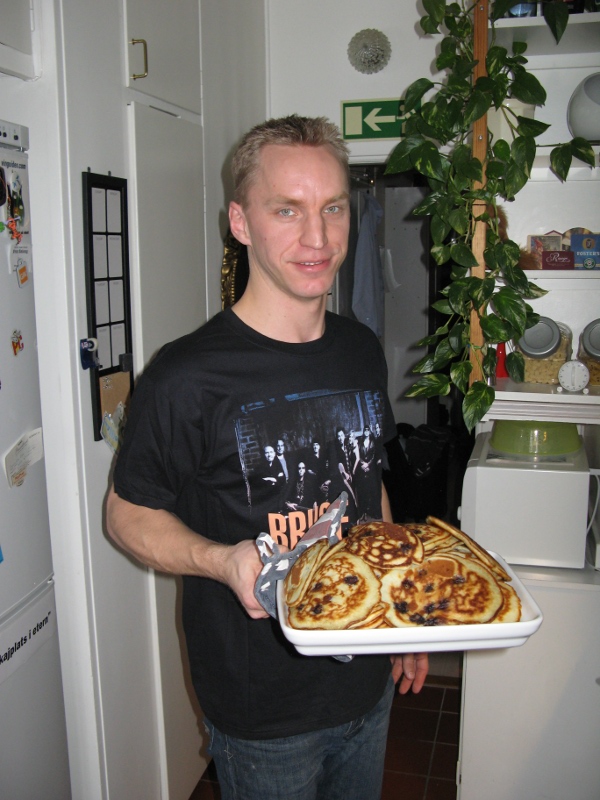 The pancake boy.