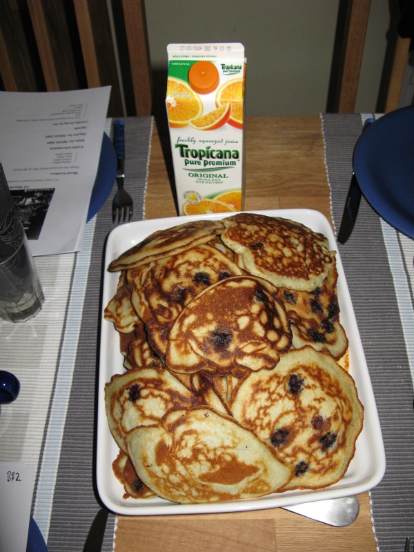 Time to enjoy breakfast