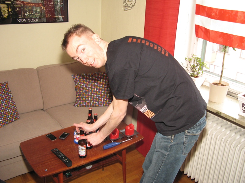 I always bend over for a Budweiser!