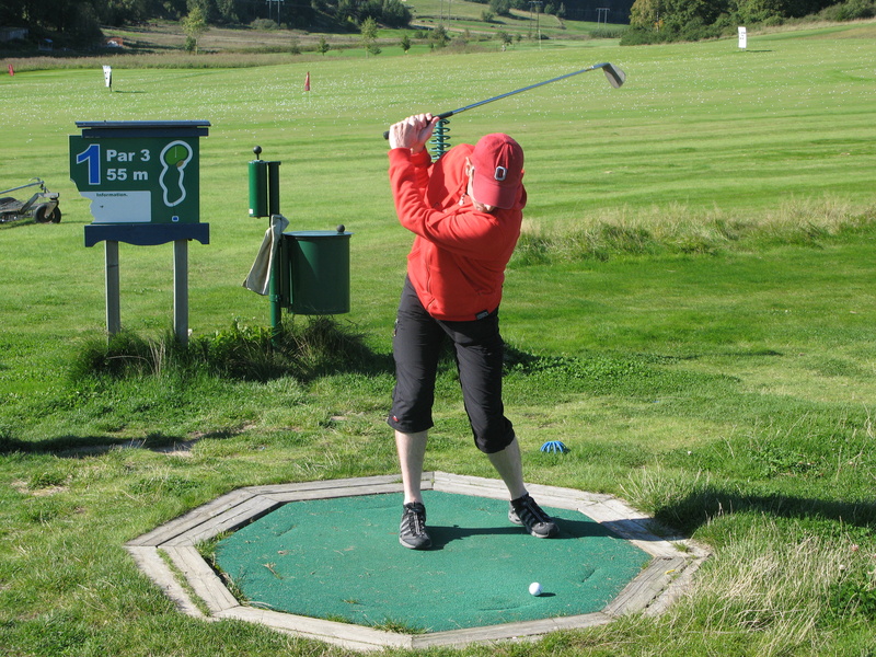 Mighty golf pro Bob!