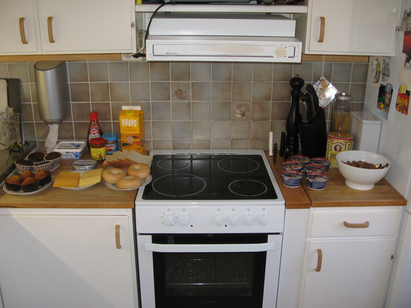 American hotel breakfast buffet, BB1 style