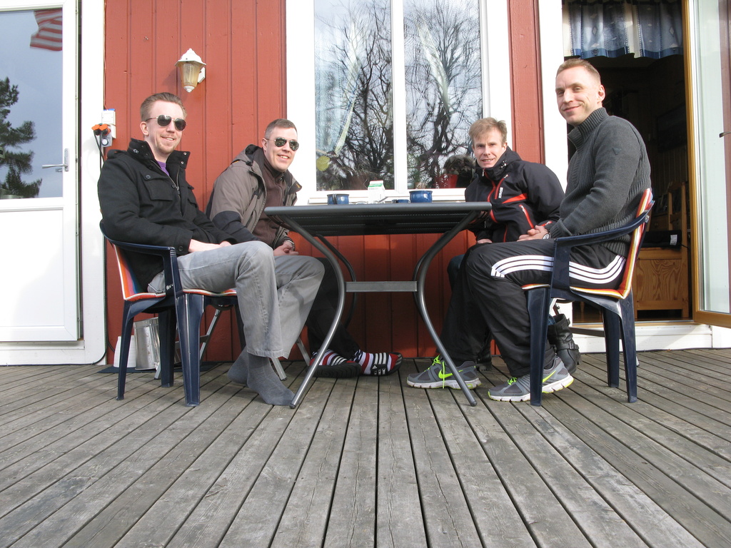 We got sun out here today - this is nice!