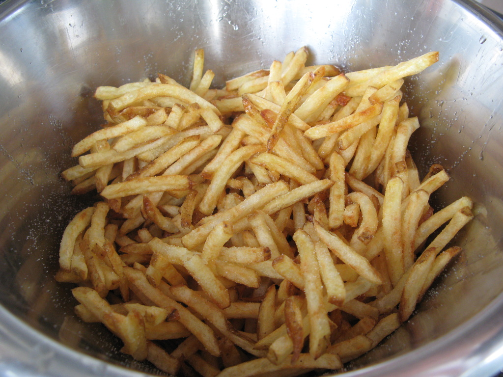 Tasty homemade fries!